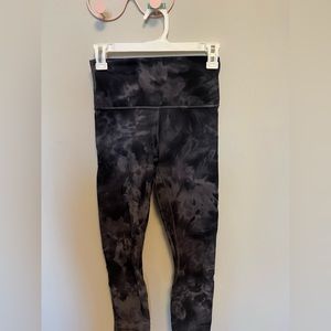 Lululemon Diamond dye cropped align leggings